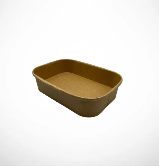 Rectangular Kraft Food Containers