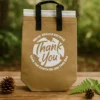 Thermal Bag Cream on Table Top Best Food Delivery Bags