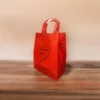 MEDIUM RED BAG Eco-Friendly Woven Bags