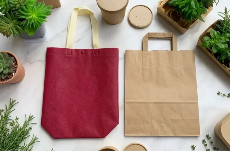 Woven Bags vs Paper Bags